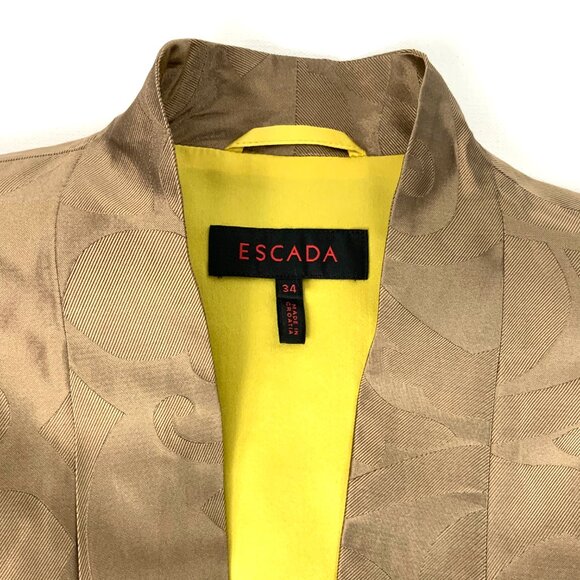 ESCADA Silk Formal Evening Kimono Jacket Sz 34 (4) - Picture 12 of 16